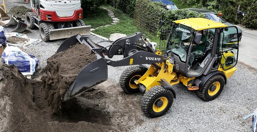VOLVO L25 ELECTRIC FORMS PART OF SWEDISH LANDSCAPER’S AMBITION FOR A FOSSIL-FREE WORKPLACE